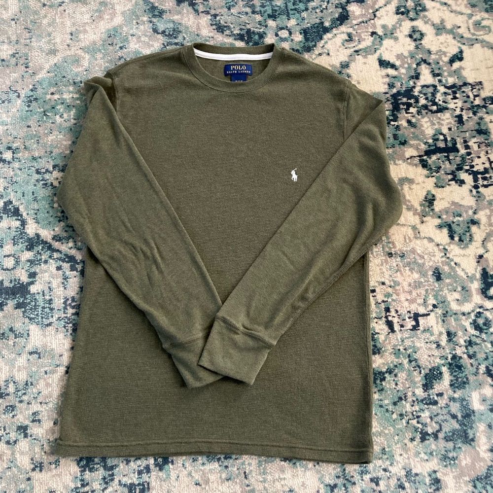Olive Polo Ralph Lauren Thermal